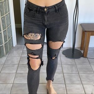 American eagle black jeans